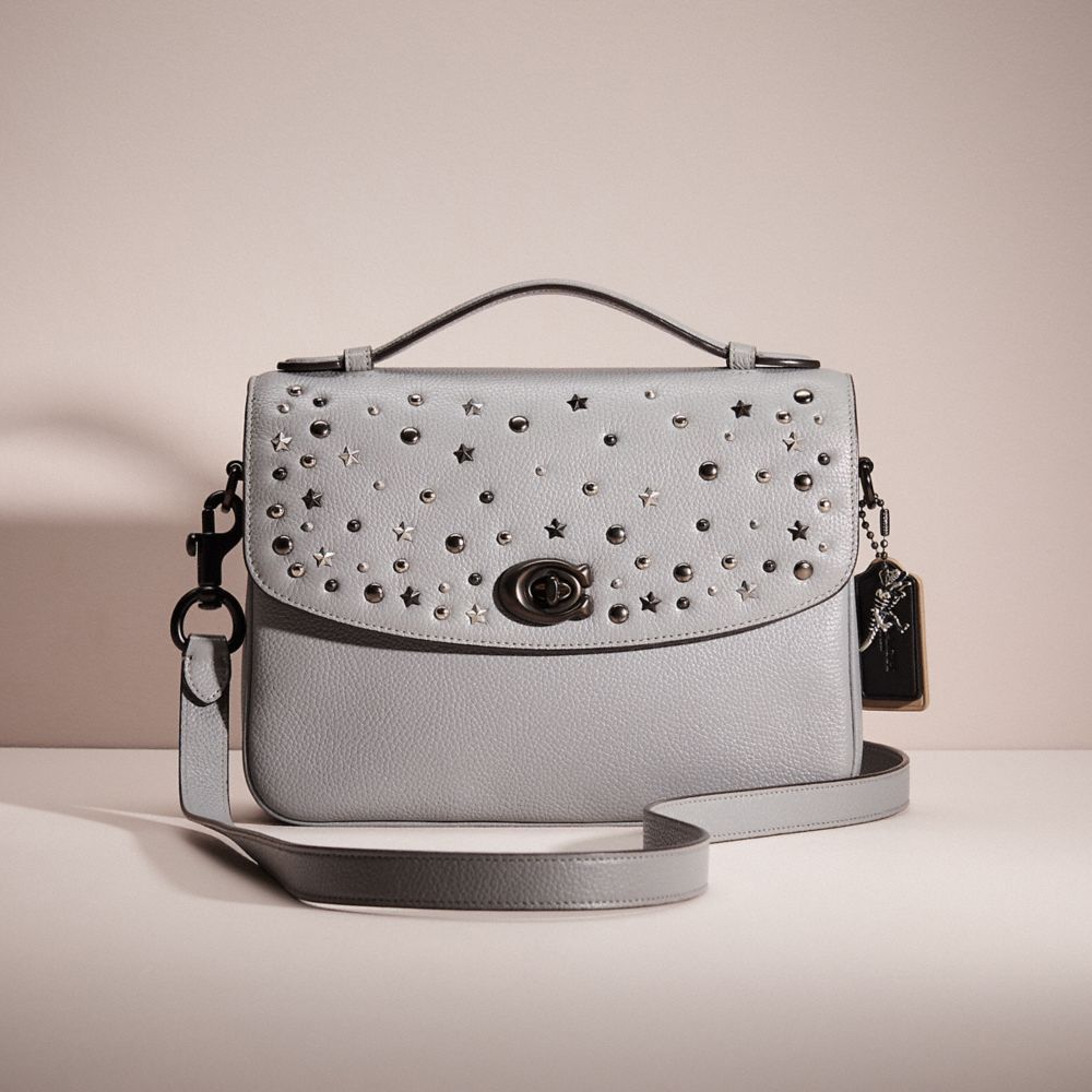 Coach Upcrafted Cassie Crossbody In Pewter/granite