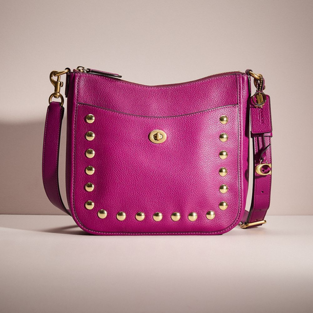 Coach Upcrafted Chaise Crossbody In Purple