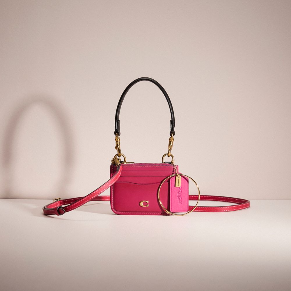 Coach Upcrafted Double Up Crossbody Creation In Pink