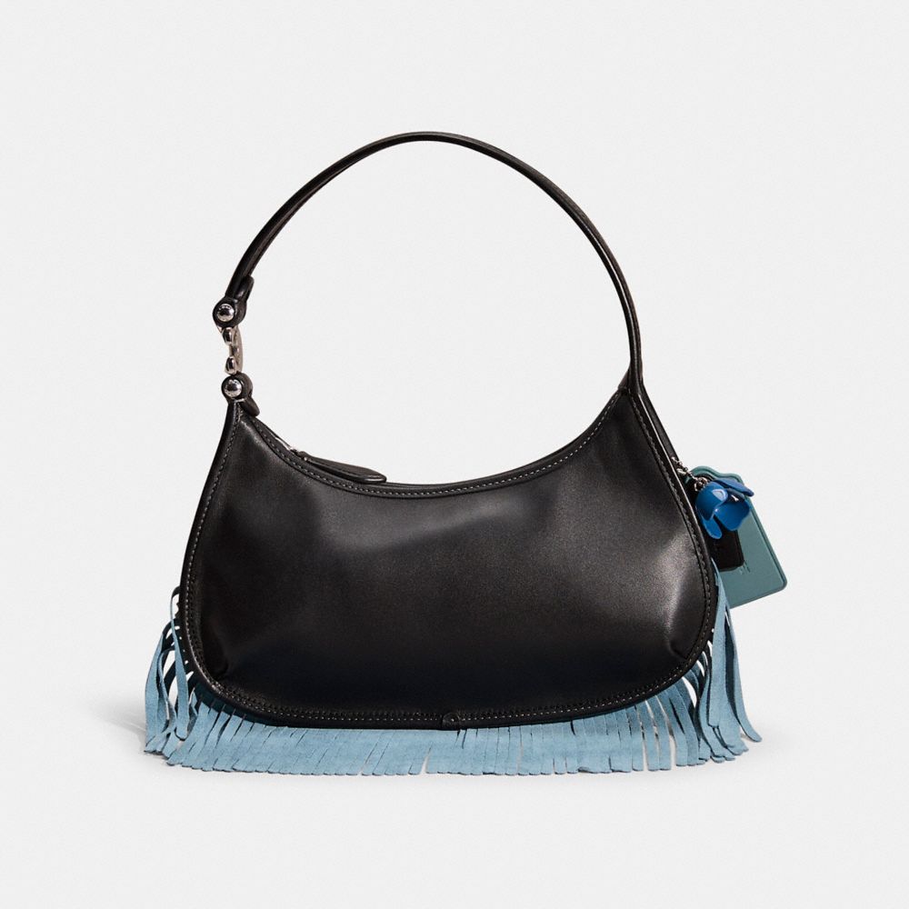 Coach Upcrafted Eve Shoulder Bag In Silver/black