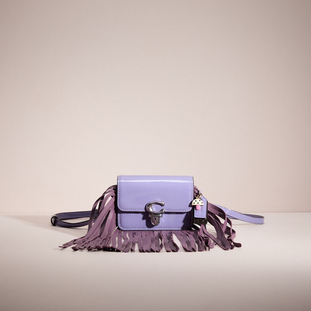 COACH®,UPCRAFTED STUDIO 12,Silver/Light Violet,Front View