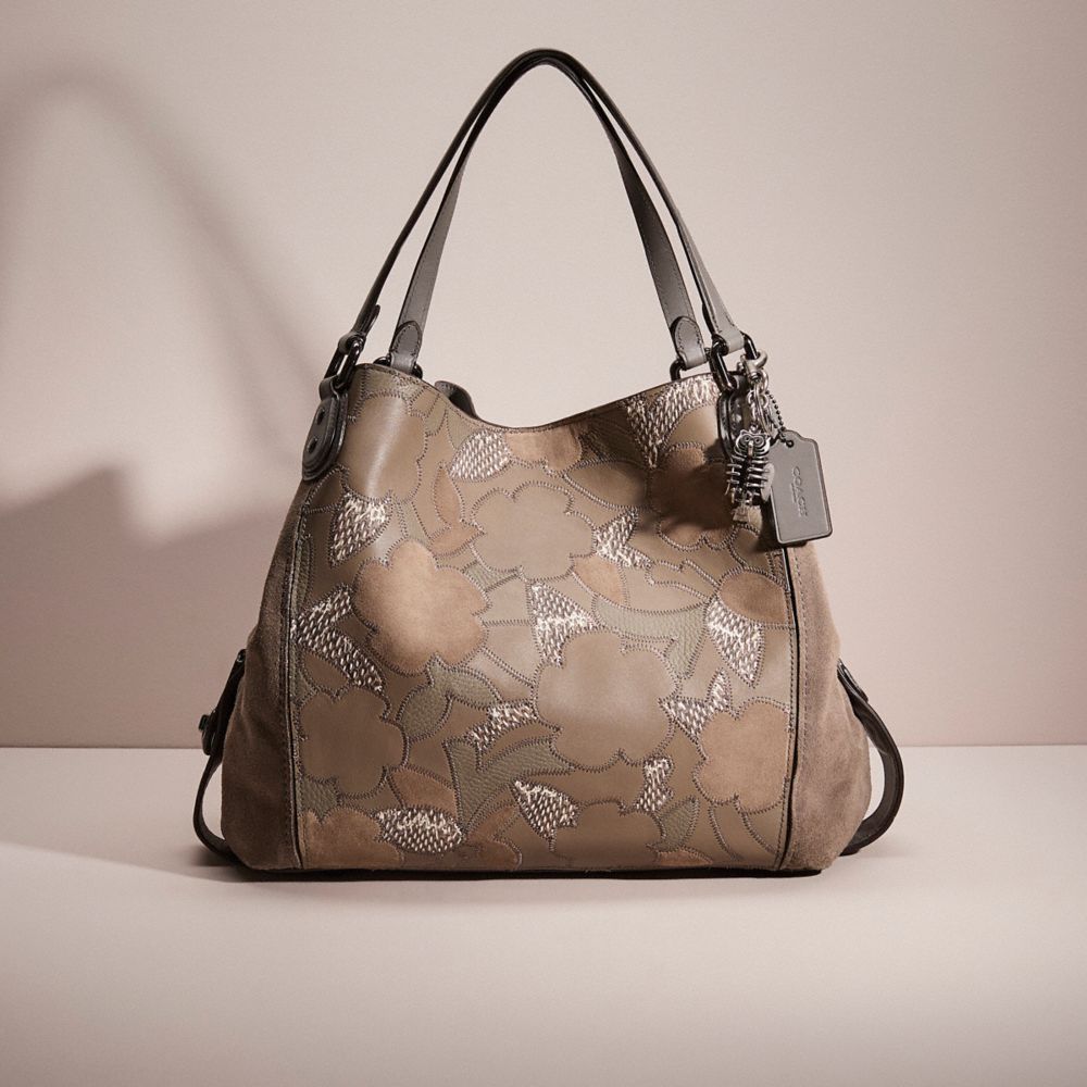 Coach edie shops 42 grey