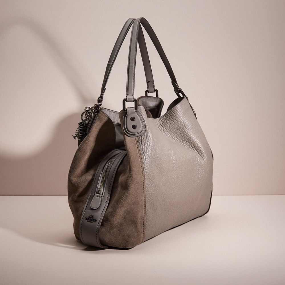 Coach edie shops 42 grey