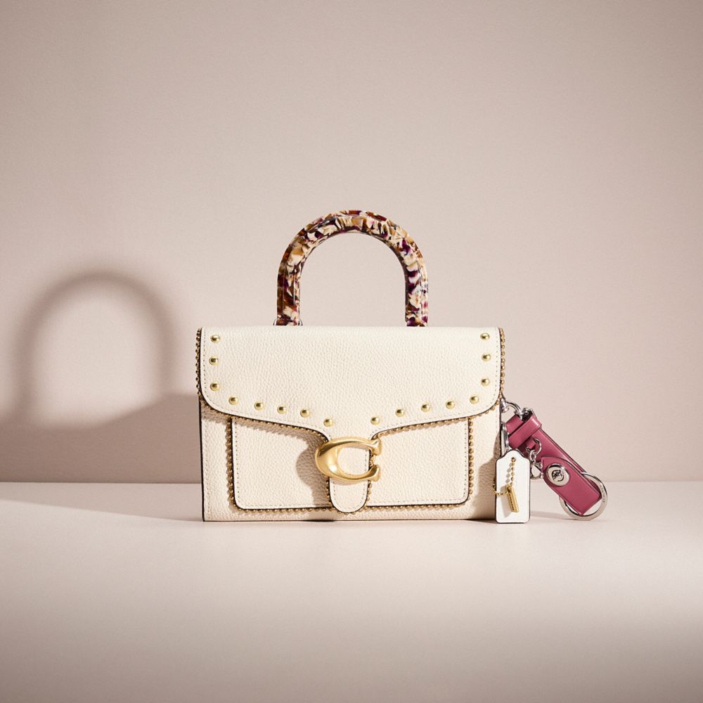 COACH®,Upcrafted Tabby Chain Clutch With Beadchain,,Front View