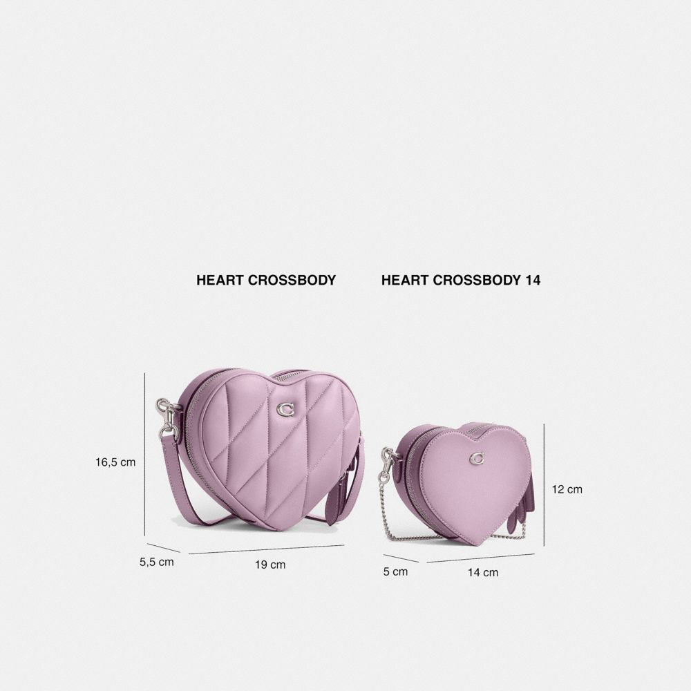 Coach Quilted Leather Heart Bag