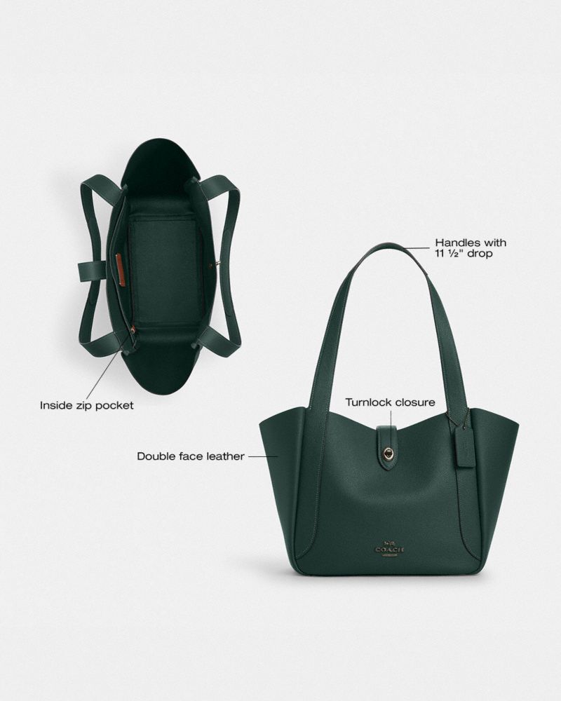 Hadley Turnlock Tote Bag | Bags | Coach | COACH®
