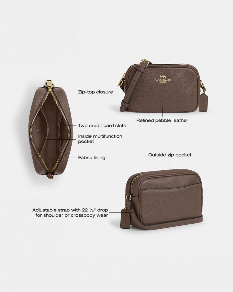 COACH® Outlet | Mini Jamie Camera Bag In Signature Canvas