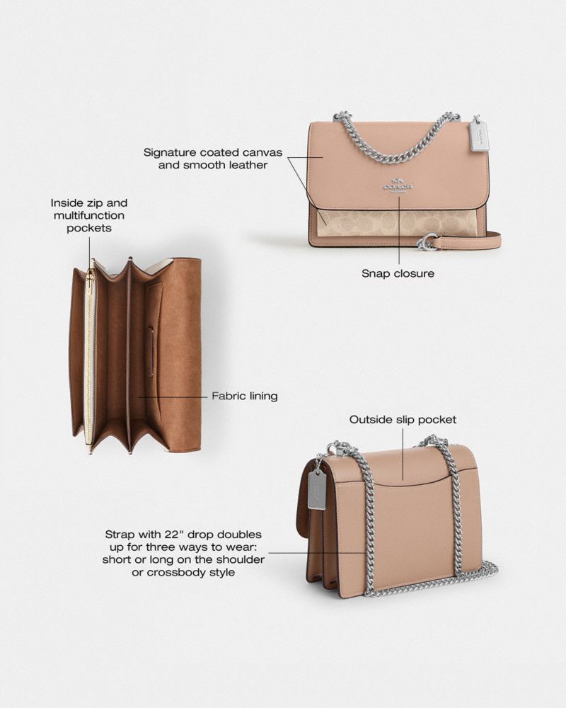 Klare Crossbody Bag In Signature Canvas | Bags | Coach