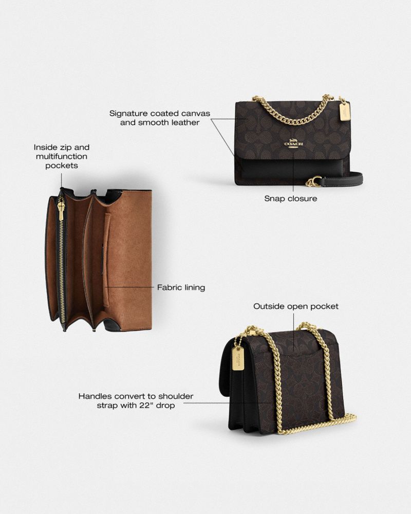 Mini Klare Crossbody Bag In Signature Canvas | Bags | Coach | COACH®