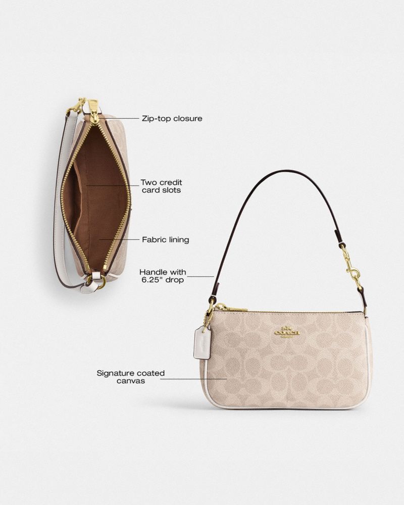 Nolita 19 In Signature Canvas | Wristlets | Coach | COACH®