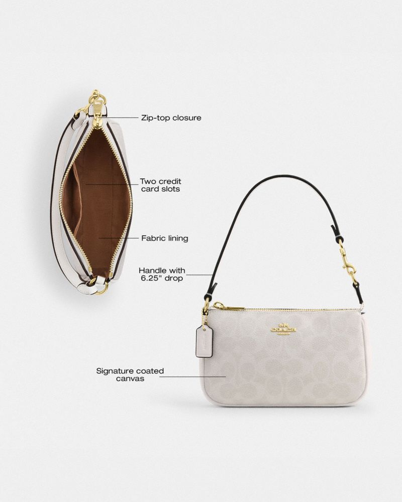 Nolita 19 In Signature Canvas | Wristlets | Coach | COACH®