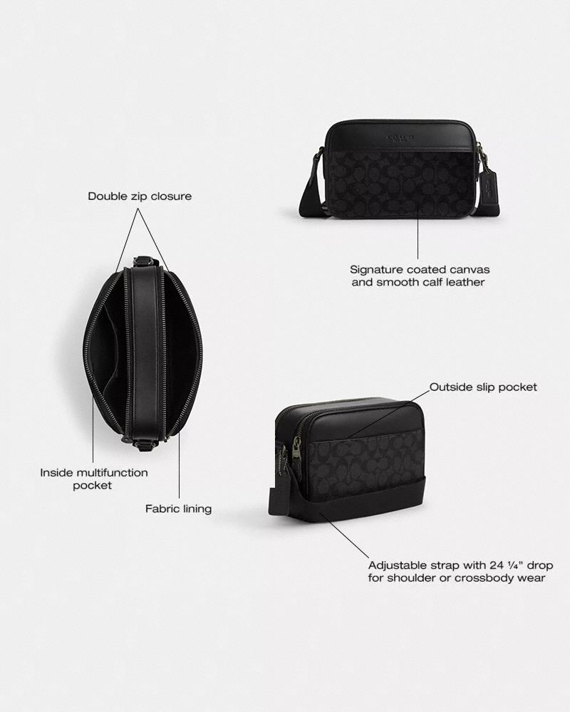 Graham Crossbody Bag In Signature Canvas | Bags | Coach
