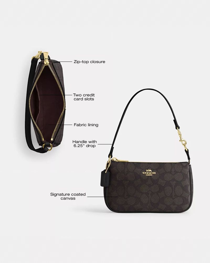 coachのボディバッグ Nolita 19 In Signature Canvas | Wristlets | Coach | COACH®