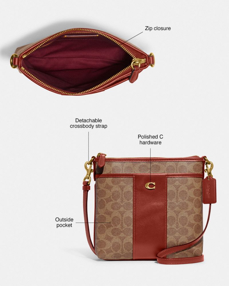 Coach kitt signature crossbody clearance