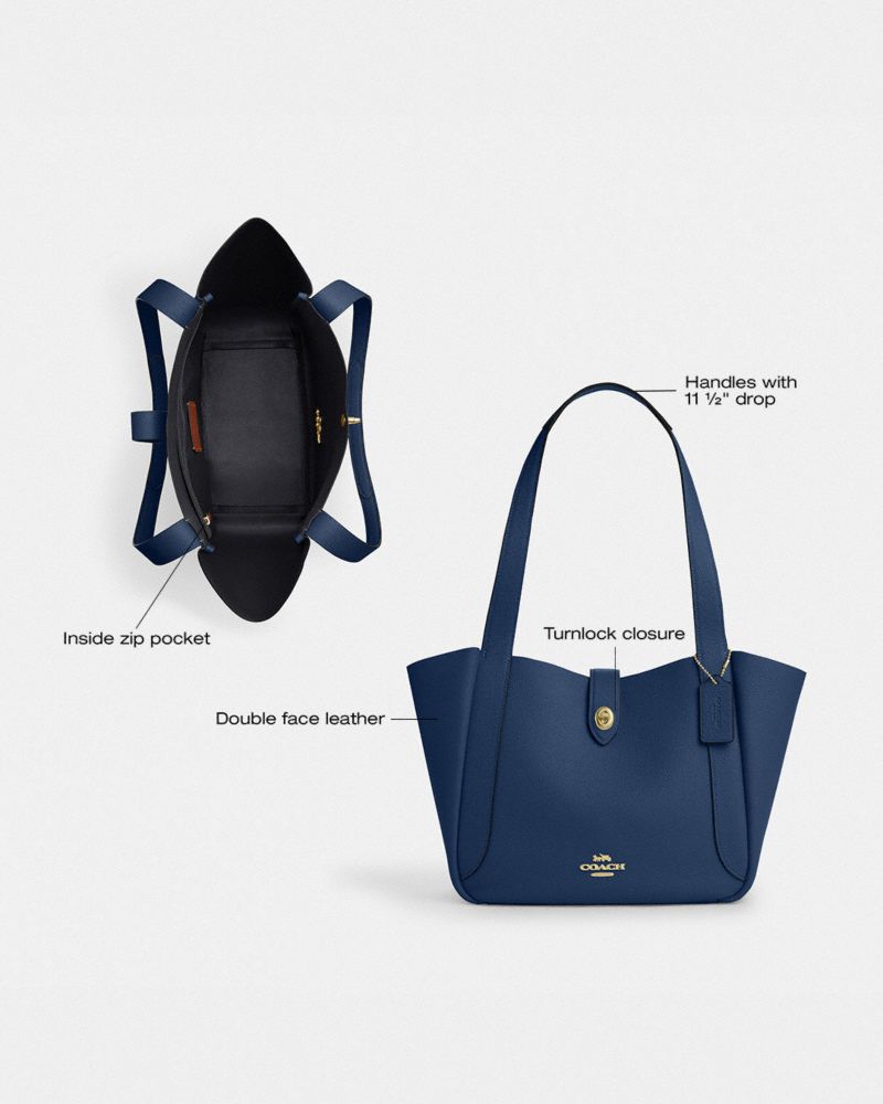 Hadley Turnlock Tote Bag | Bags | Coach | COACH®