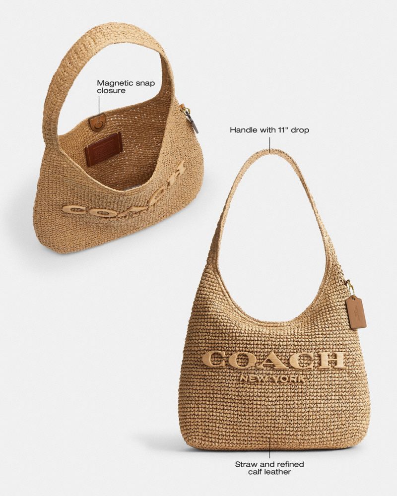 COACH トート ハンドバッグ ブラウン ナスカン ゴールド金具 A4 Brooklyn Shoulder Bag 34 | Bags | Coach | COACH®