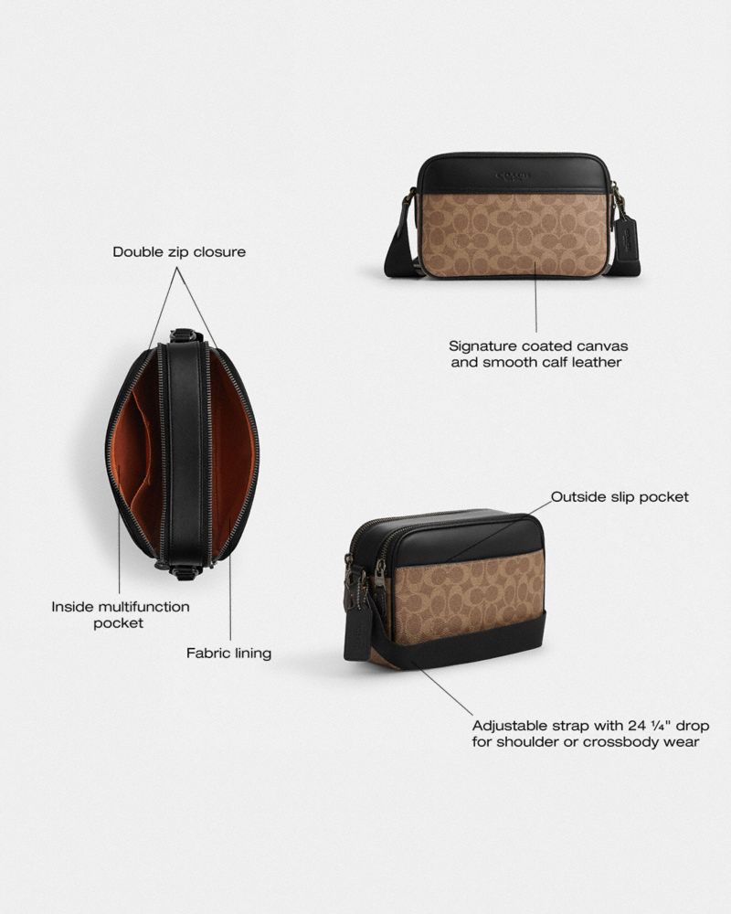 Graham Crossbody Bag In Signature Canvas | Bags | Coach | COACH®