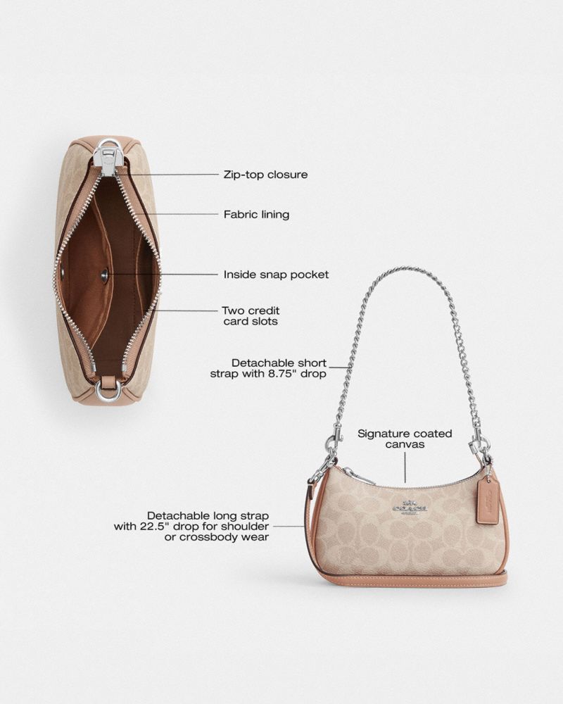 Teri Mini Crossbody Bag In Signature Canvas | Bags | Coach | COACH®