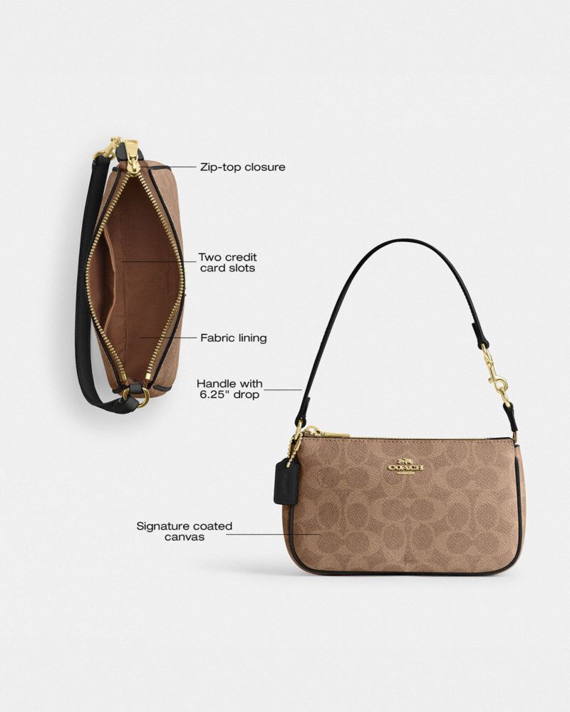 Nolita 19 In Signature Canvas | Wristlets | Coach | COACH®