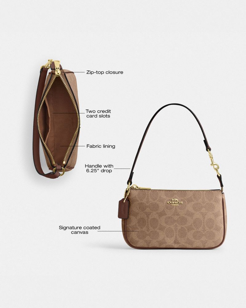 Nolita 19 In Signature Canvas | Wristlets | Coach | COACH®