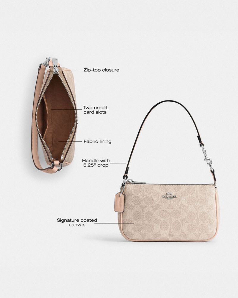 Nolita 19 In Signature Canvas | Wristlets | Coach | COACH®