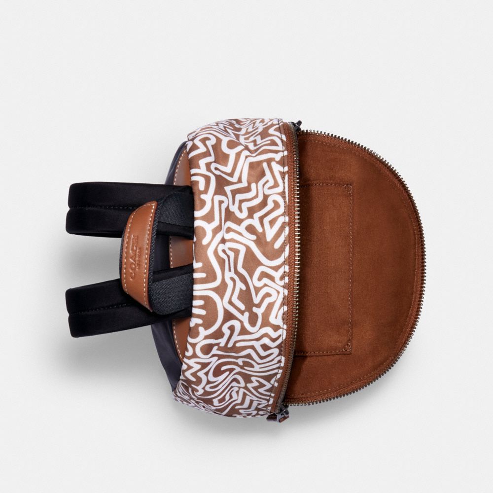 Keith Haring Mini Charlie Backpack With Graphic Print