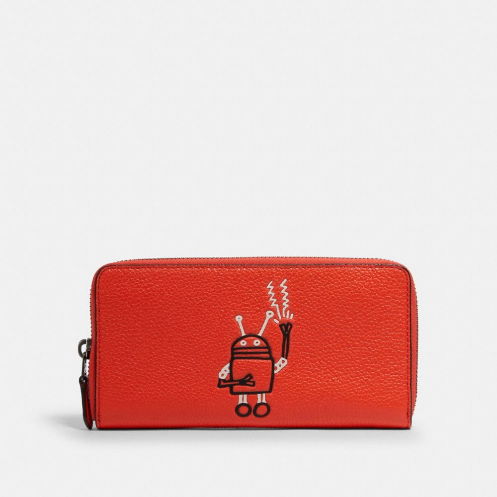 COACH×Keith Haring ウォレット アコーディオン F87107 COACH×Keith Haring ウォレット アコーディオン F87107 - メルカリ