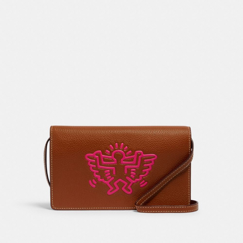 Hayden foldover crossbody clutch best sale coach outlet