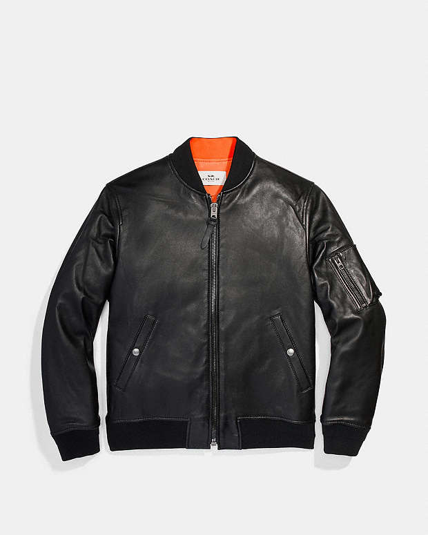 COACH® Outlet | Leather Ma 1 Jacket