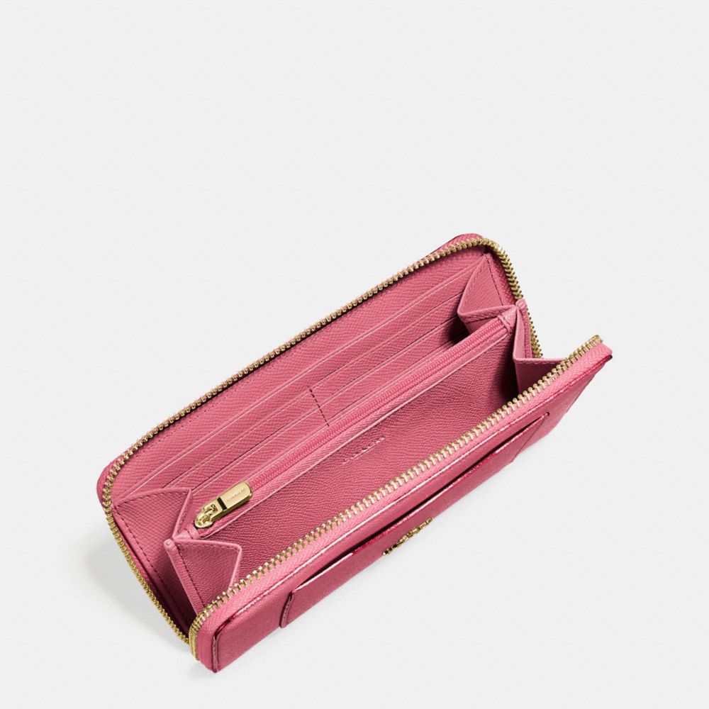 Accordion Zip Wallet