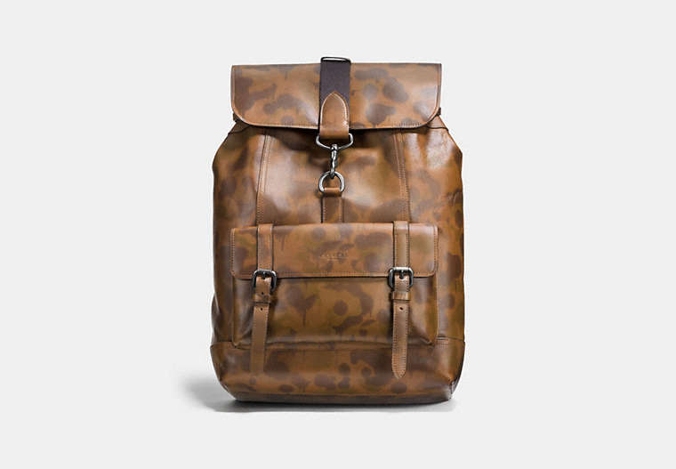 Bleecker Backpack With Camo Print