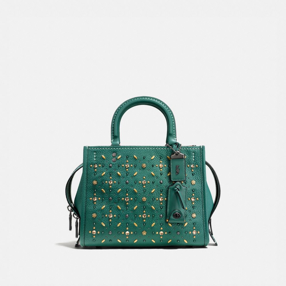 Coach rogue tote online with rivets