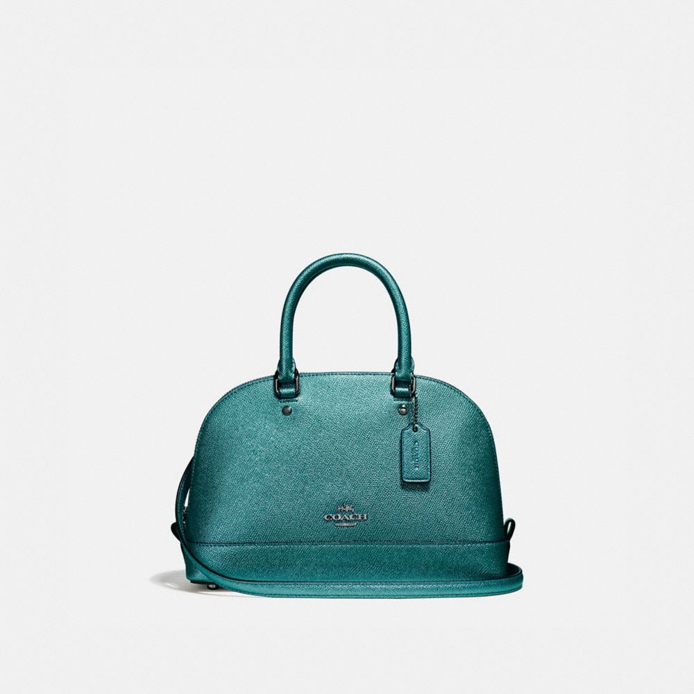 Coach mini sierra satchel in signature on sale