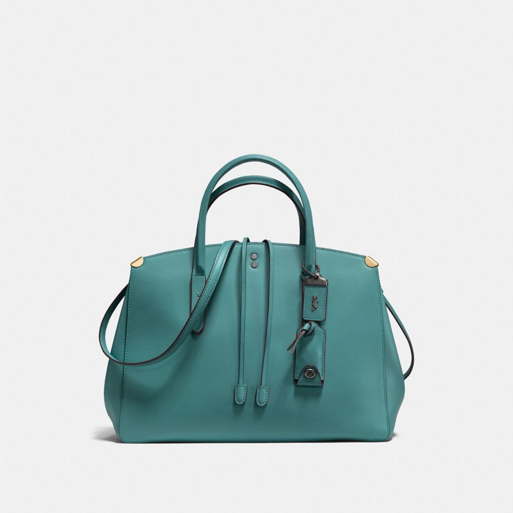 Authentic Coach COOPER CARRYALL Marine/ popular Teal Color