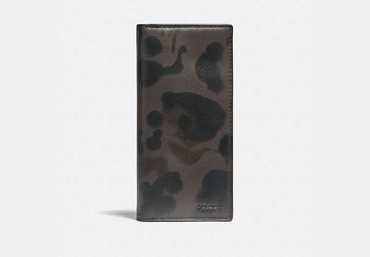 Breast Pocket Wallet With Camo Print