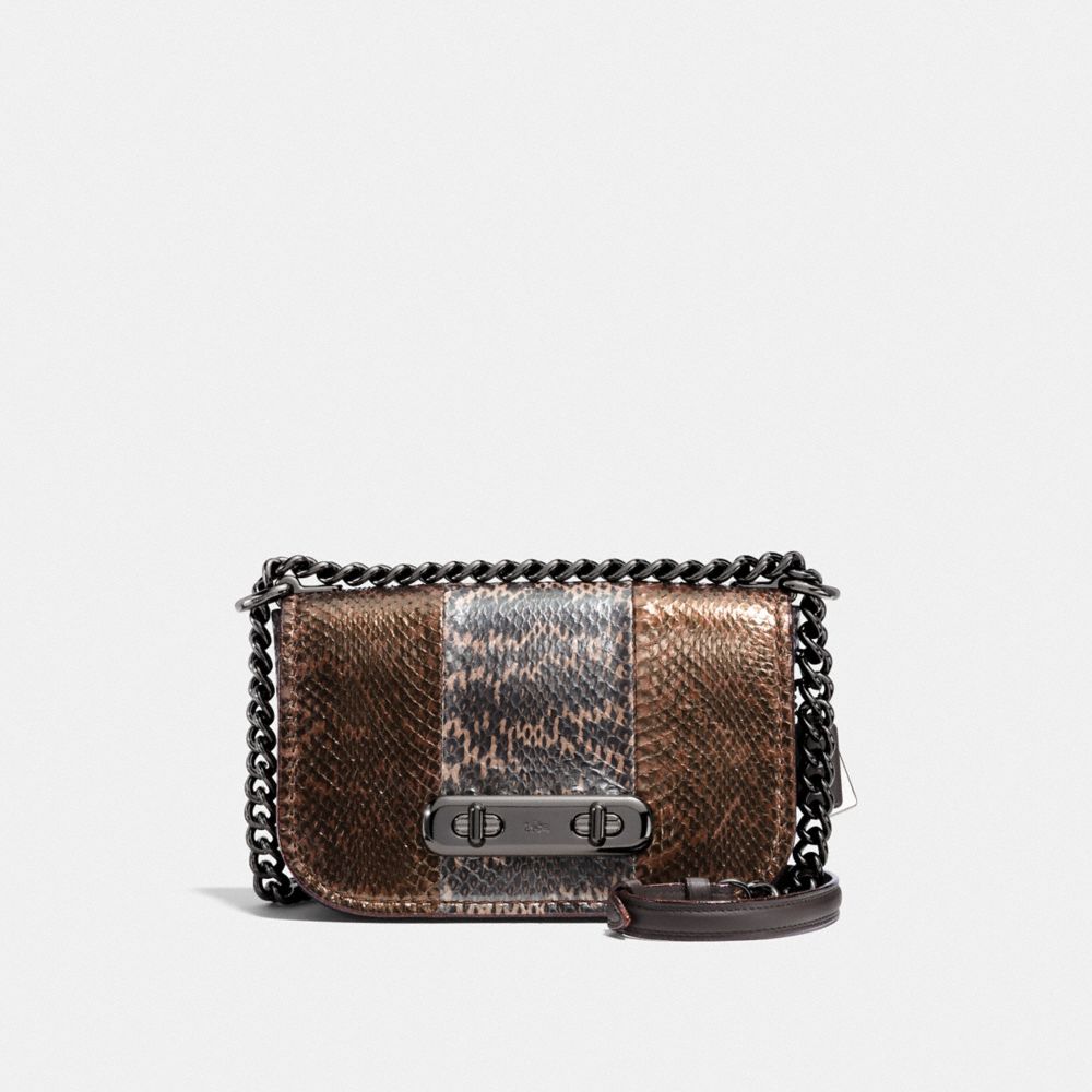 Coach best sale swagger snakeskin