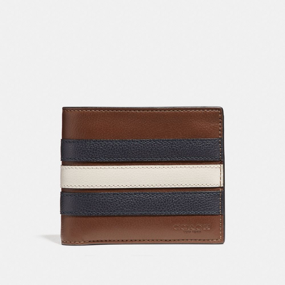 3 In 1 Wallet With Varsity Stripe