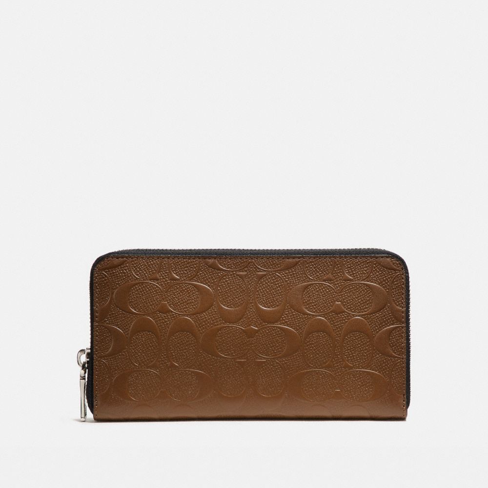 Accordion wallet in signature leather new arrivals