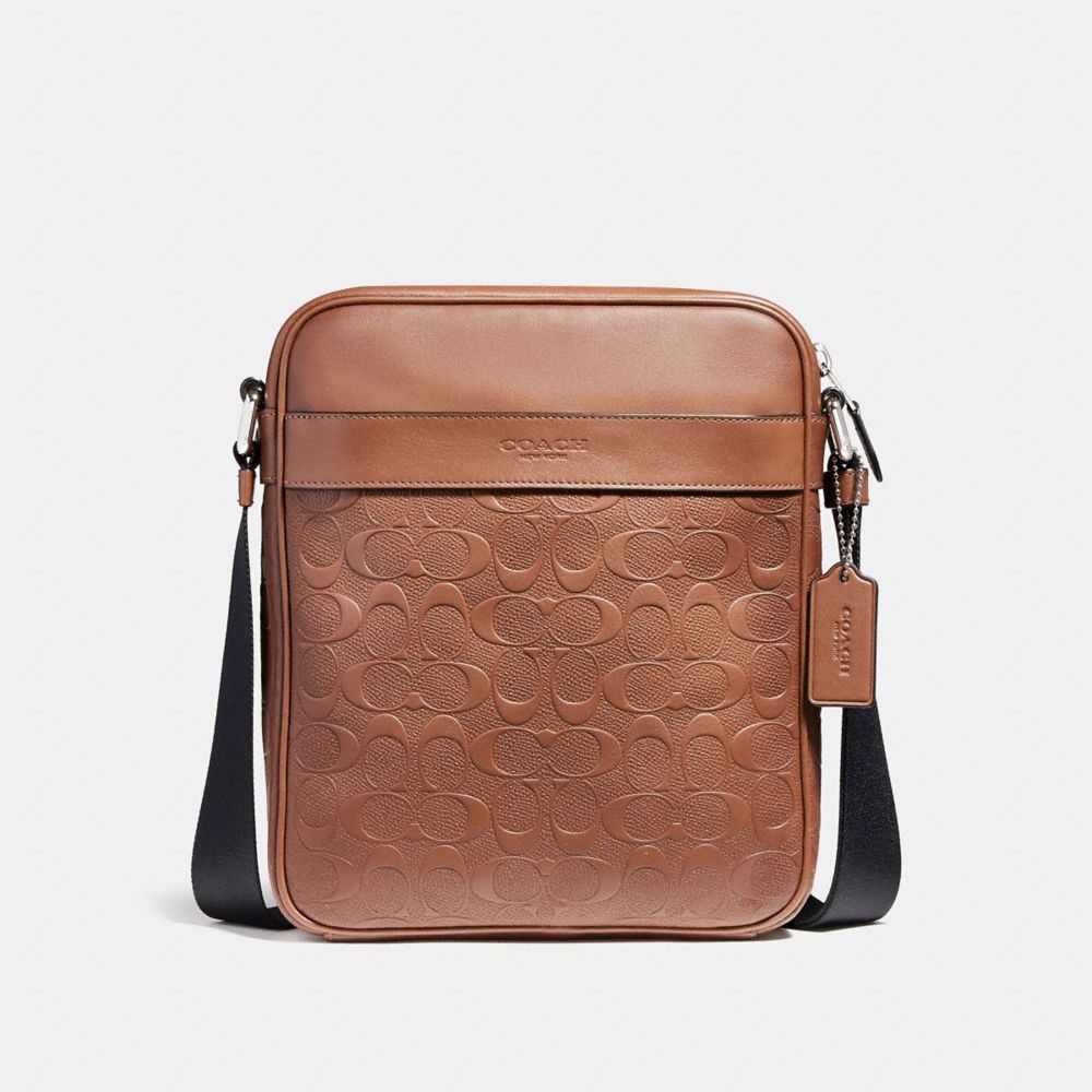 Sac Charles Flight En Cuir Signature