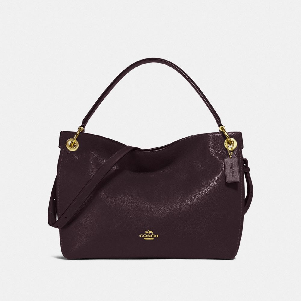 Coach clarkson hobo washed red hotsell