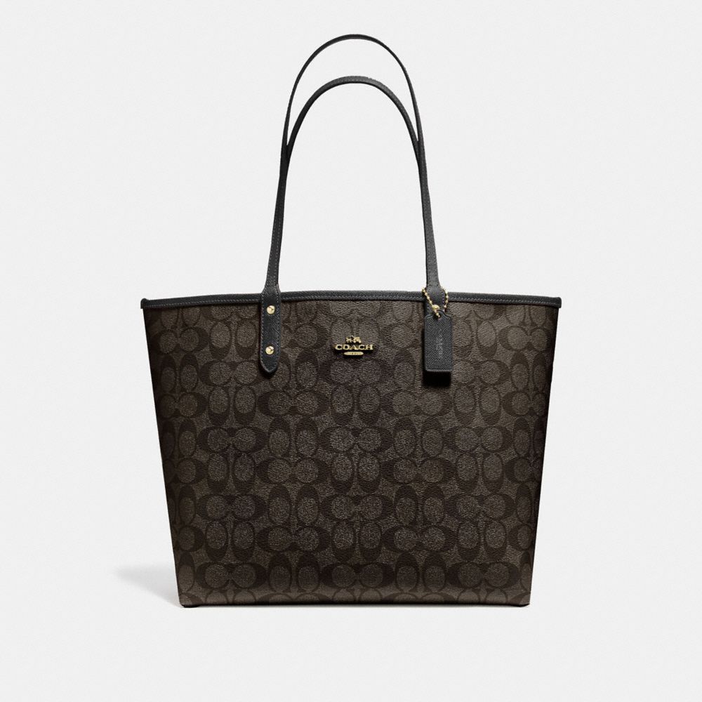 COACH Outlet Reversible City Tote In Signature Canvas