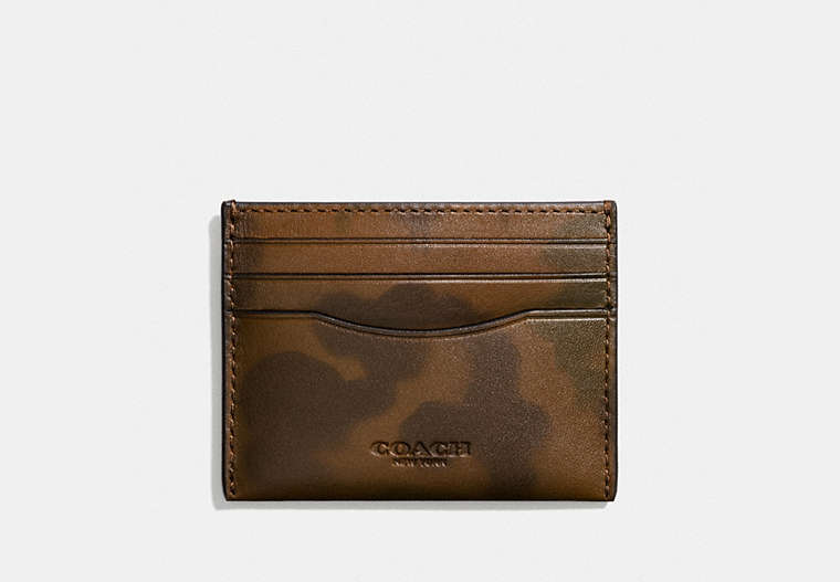 Boxed Card Case With Camo Print