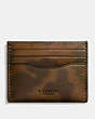 COACH®,BOXED CARD CASE WITH CAMO PRINT,n/a,SURPLUS,Front View
