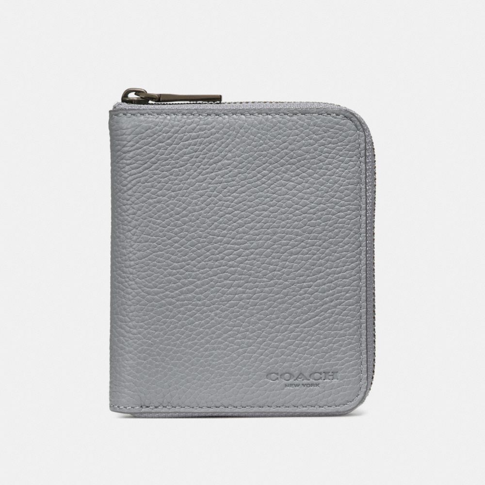 COACH®,Small Zip Around Wallet,,Front View