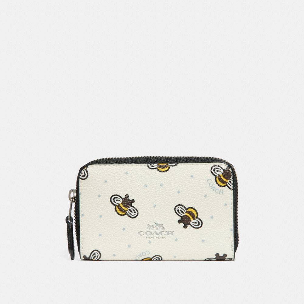 Coach zip coin discount case