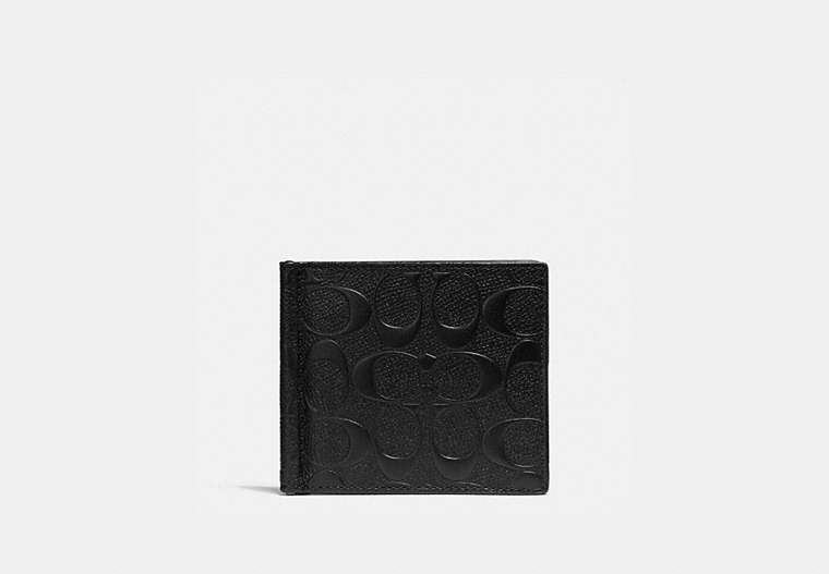 Money Clip Billfold In Signature Leather