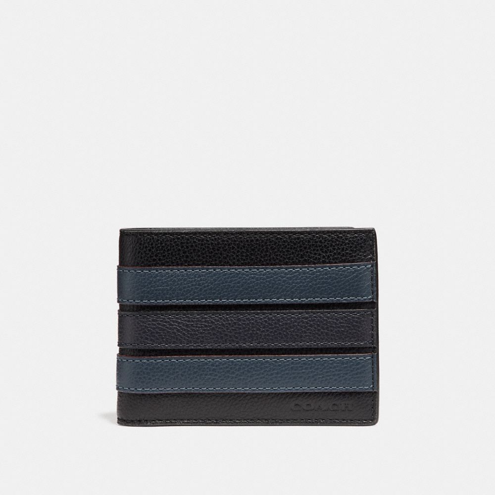 Slim billfold wallet with varsity stripe new arrivals