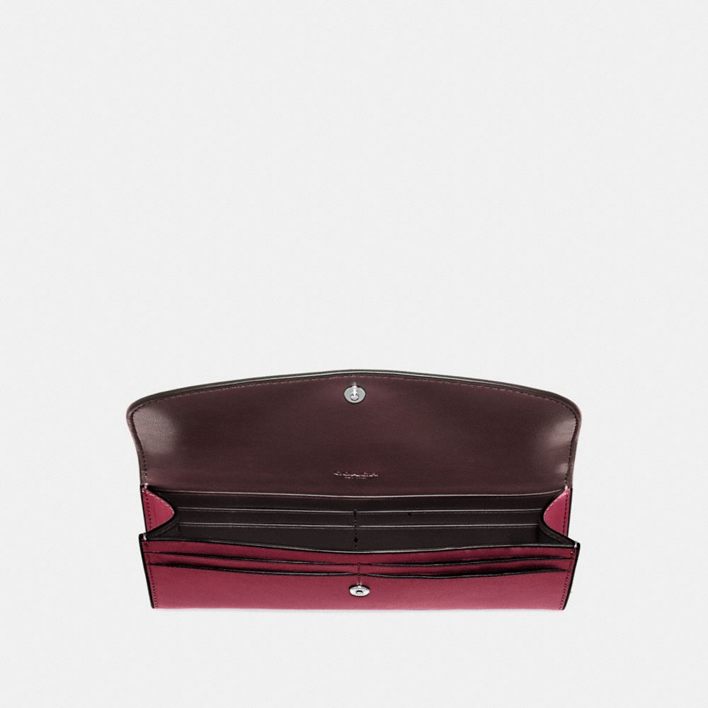 Soft Wallet In Signature Leather