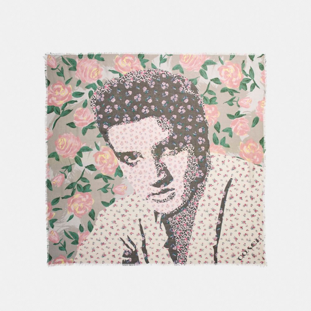 Elvis™ Patchwork Oversized Square Scarf