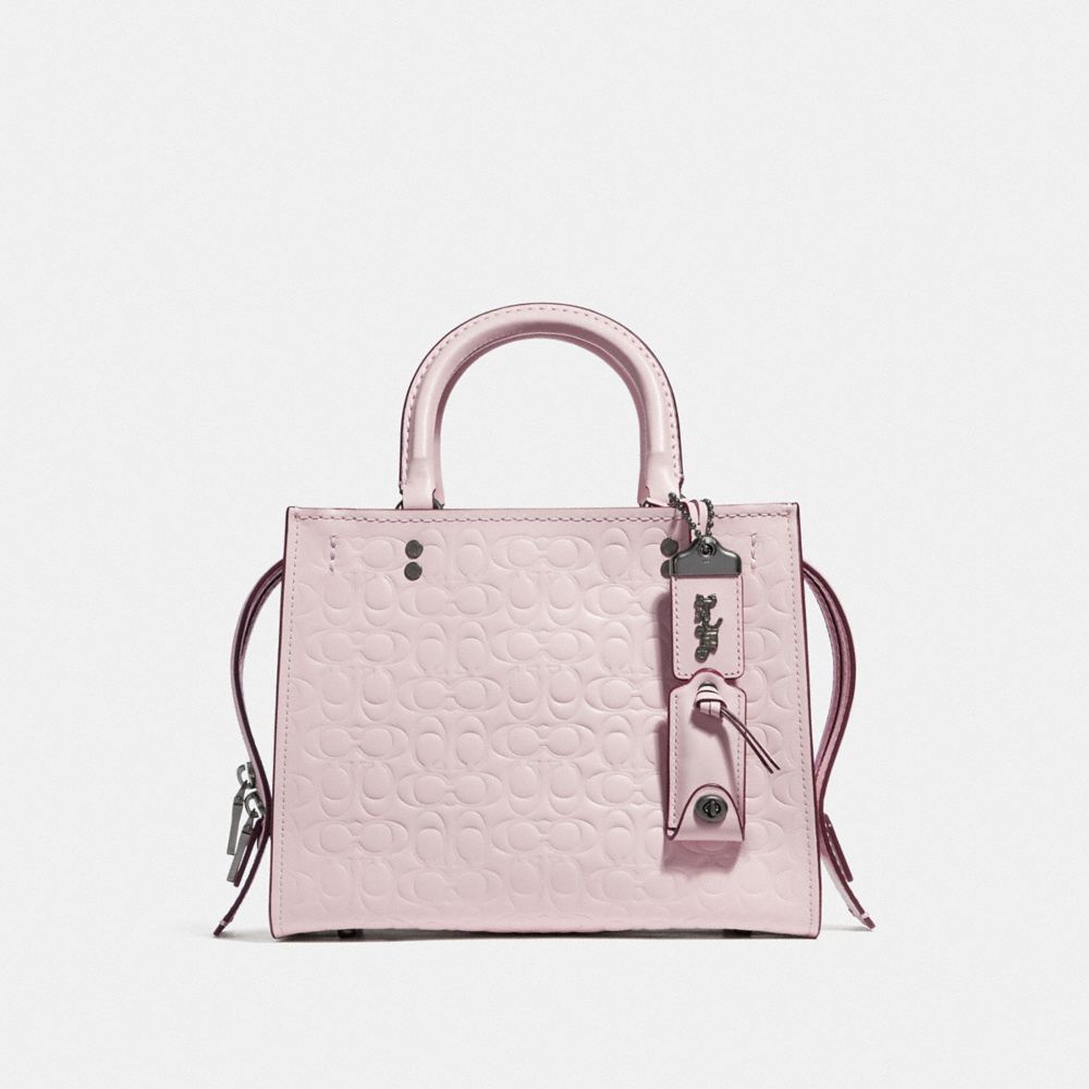 COACH Outlet Rogue 25 In Signature Leather With Floral Bow